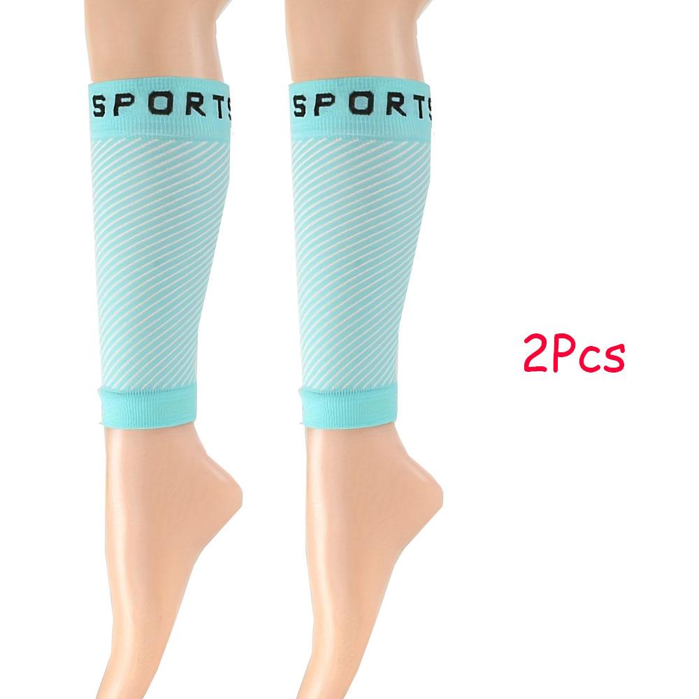 

2Pcs Calf Compression Sleeves 20-30mmHg for Men/Women Shin Splints Running Leg Pain Relief New Design Nurses Compression Socks синий