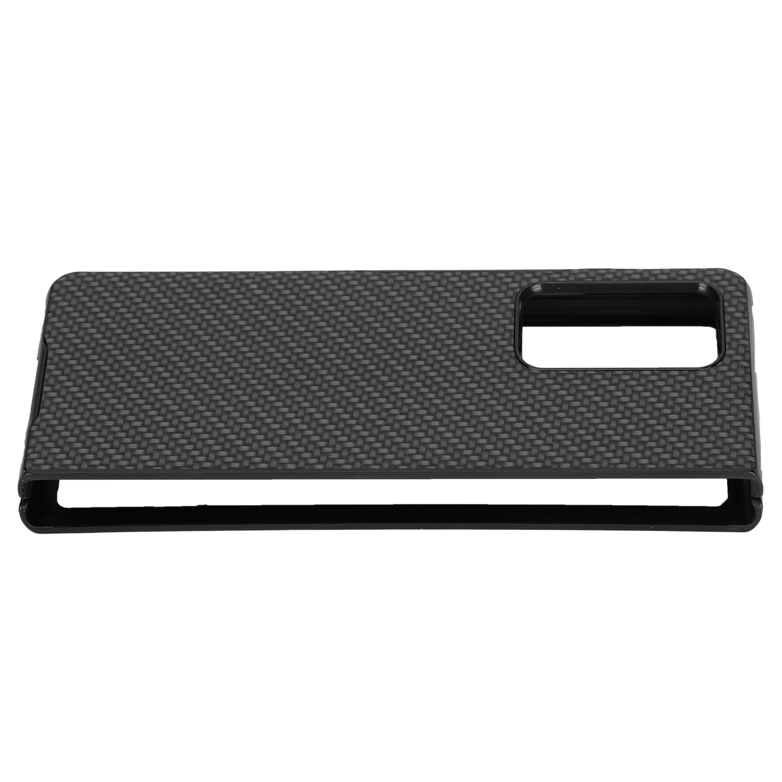 Carbon Texture Leather Protective Case For Fold 2 Shockproof Cover