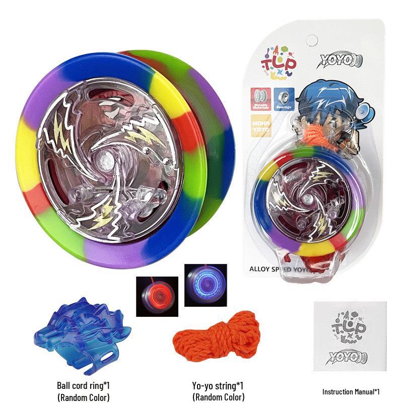 Alloy Luminous Yo-Yo for Kids - Competition Grade, Sleep & Live Play 