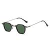 SHAUNA Ins Popular Fashion Small Polygon Square Men Punk Sunglasses Clear Ocean Gradient Lens Women Sun Glasses