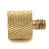 1Pc Tripod Camera Thread Screw Adapter 3/8 To 1/4 Female Male Converter Brass