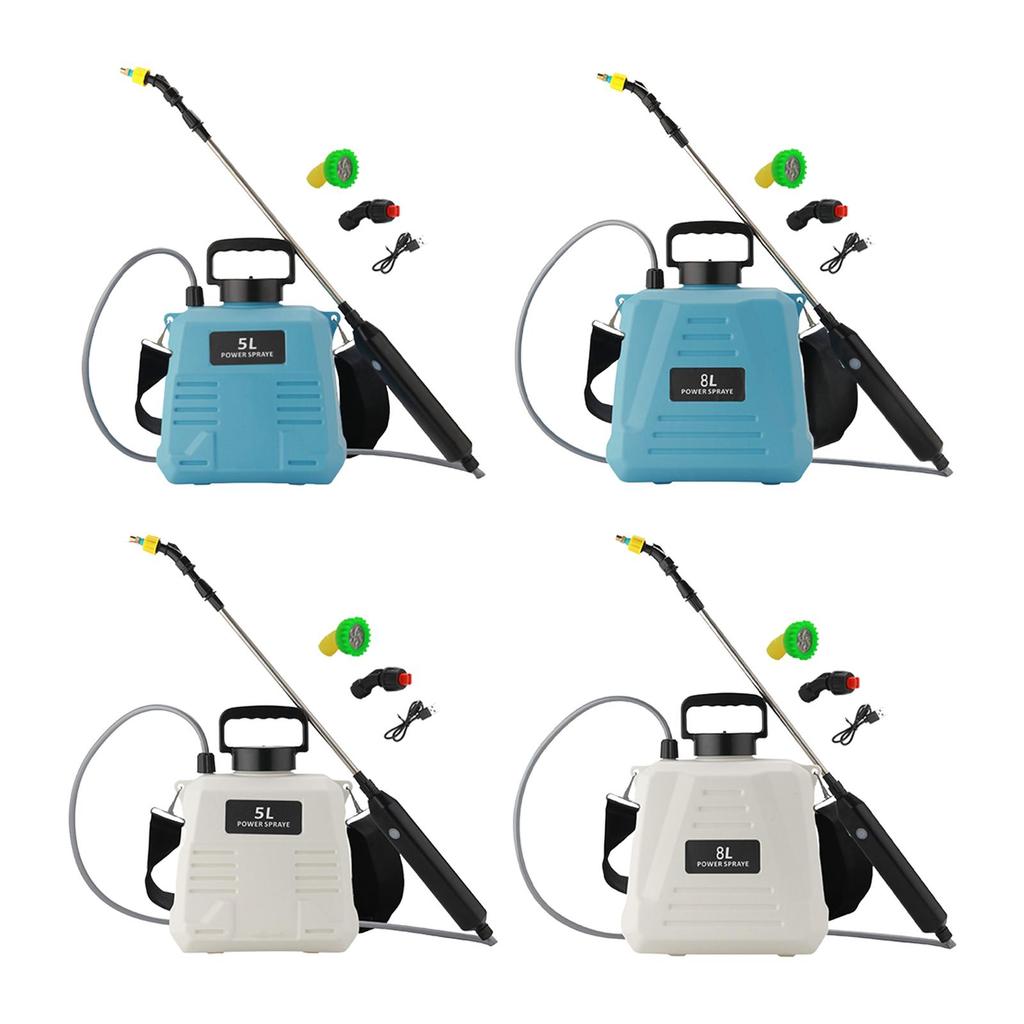 Electric Sprayer Dual Mode Portable Rechargeable Versatile Retractable Wands Garden Sprayer Water Sprayer for Orchard Watering