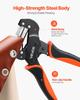 Grommet Tool Kit 12 Mm Eyelet Tool Kit with 500 PCS Silver Grommets, with Eyelets and Washers, Manual Grommet Press Pliers, Hole Punch, and Block, for