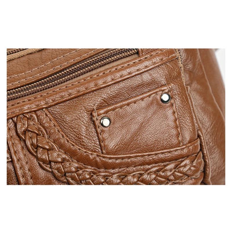 Новые женские сумки из мягкой кожи — фото 17