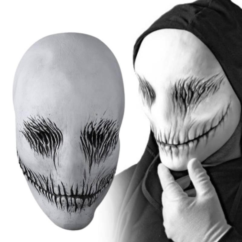Spooky Halloween Ghost Latex Mask For Costume Parties Cosplay Accessories And Props