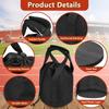 shot put carrying bag with handles and foam padding Heavy Duty Shot Put Ball Storage Carry Case for Training Practices