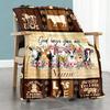Cattle Customize Your Name Blanket Lightweight Personalized Blanket Warmthful Decor Suitable for Bed Home Decor Chair Office All-Season Use
