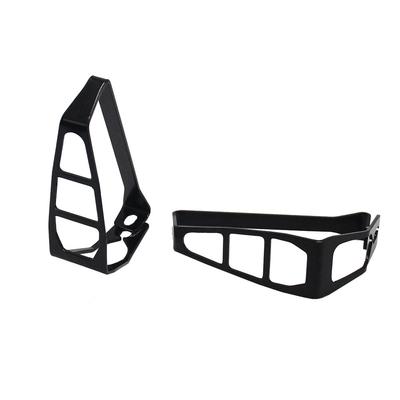 2x Front Turn Signal Light Grill Guard Cover For 19-22 BWM S1000XR F 850GS 750GS