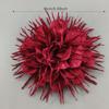 16cm Large Flower Brooch Suit Sweater Coat Solid Color Foral Corsage Jewelry Badge Accessories Fabric Handmade Pin Brooch