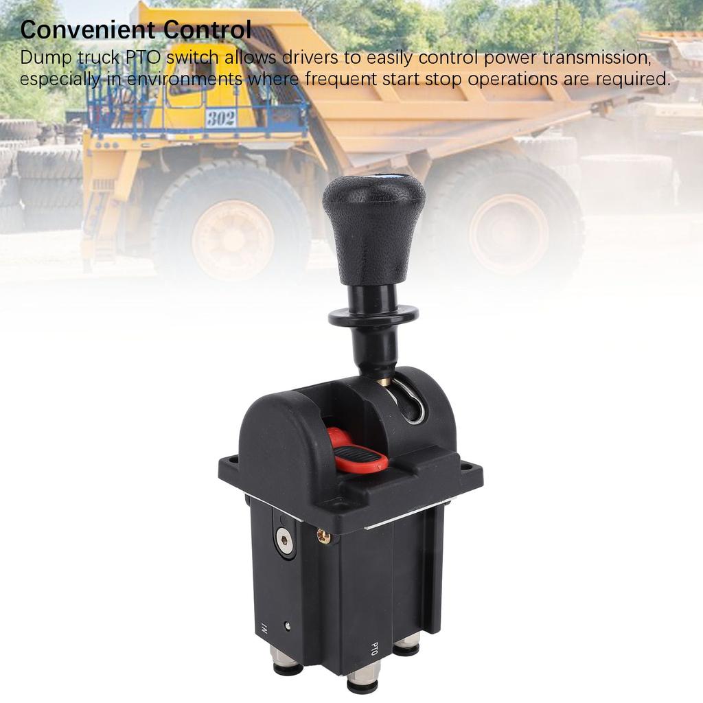 Kippbil PTO Kontrollventil 4 Hull 3 Arbeidsposisjoner Senk Kippebryter for Hydraulisk System Kippbil