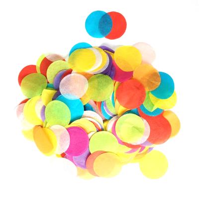 Mieszany kolor okrągły ognioodporny papier ślubny konfetti stół rozprasza dekoracje zaopatrzenie imprezy