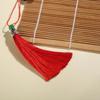 Small 1Pcs Dance Props Classical Folding Handmade Dance Fan Ornament Kimono Fan Bamboo Fan