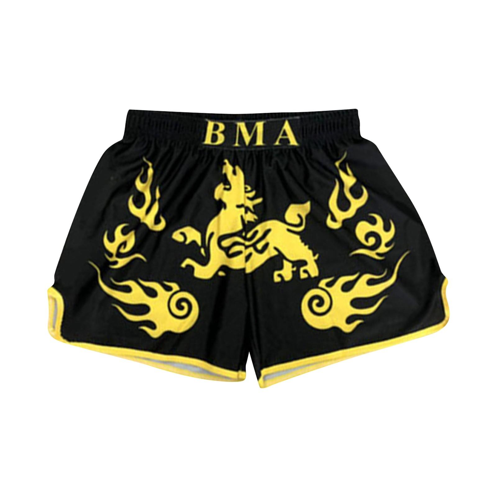 

Боксерские леггинсы, быстросохнущие шорты, спортивные штаны L жёлтый