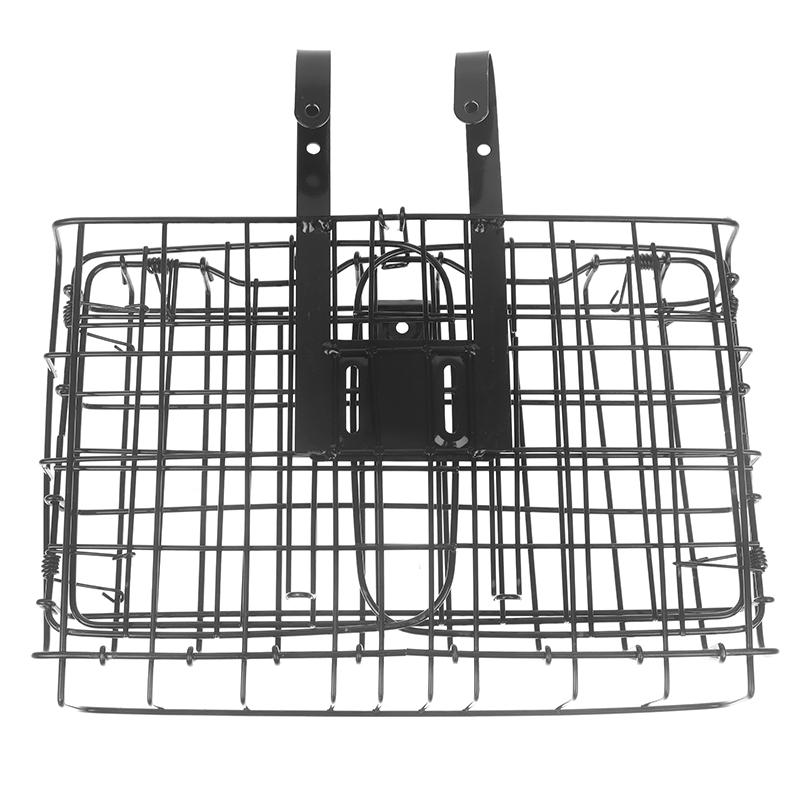 Mountain Bike Folding Storage Basket Bike Basket Front And Rear Hanging Thin Side Trailer Basket Bike Accessories Bike Basket