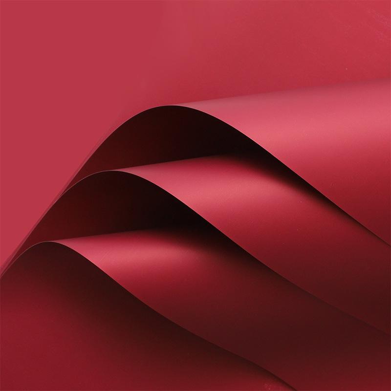 Koreanischer Stil Dopamin-Farbe Wasserdichtes Geschenkpapier für frische Blumen