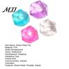 Adults Squeeze Ball Transparent Rhinestone Toy Anxiety Relief Polyhedron Sensory Stress Anti-anxiety Soft Students Office Workers Gift