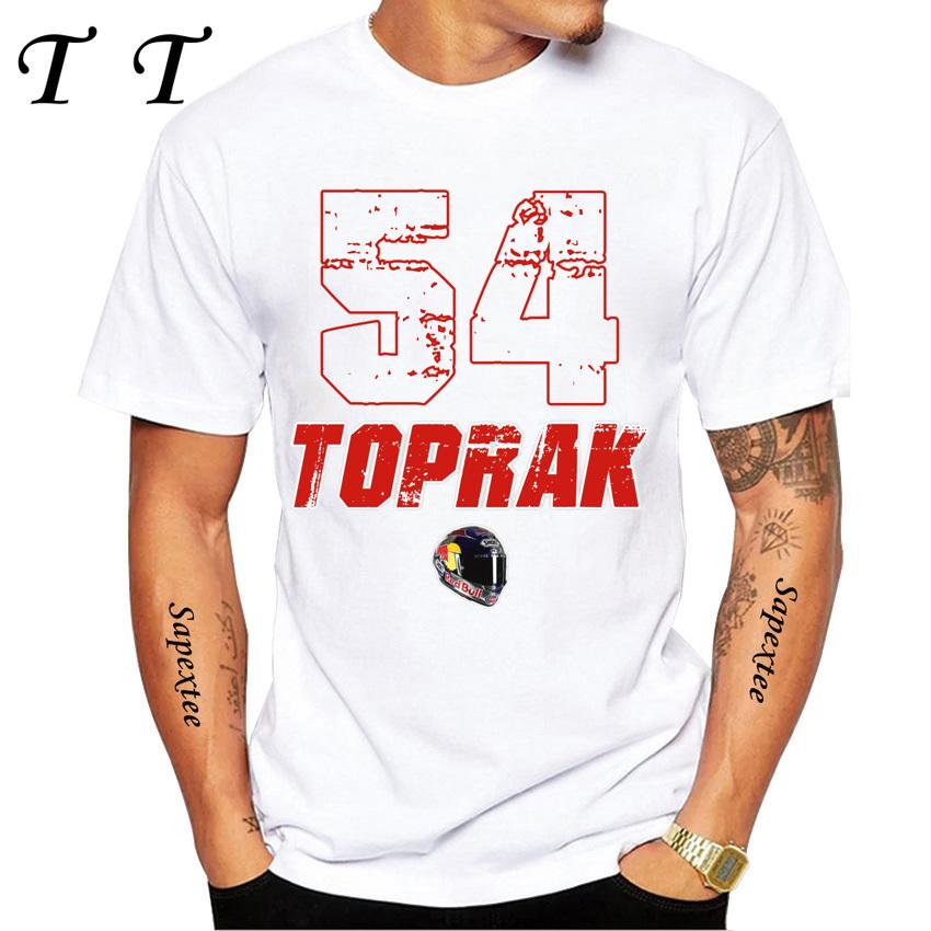 Toprak Razgatlioglu Number 54 Legend T-Shirt Summer Men Short Sleeve Hip Hop Casual Shirt Harajuku Motorcycle Sport White Tees