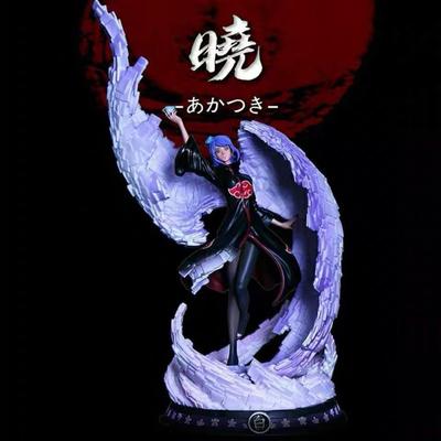 Naruto 15.35inch/39cm CS Dawn Organization Xiaonan Anime Surroundings Masked Woman Wings God Illusion Can Move PVC Toys Beautiful Gift