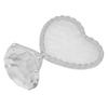 Nail Display Stand Heart Shaped Design Fashion Elegant   Glossy   Double Sided Nail Tip Holder for Nail Beauty