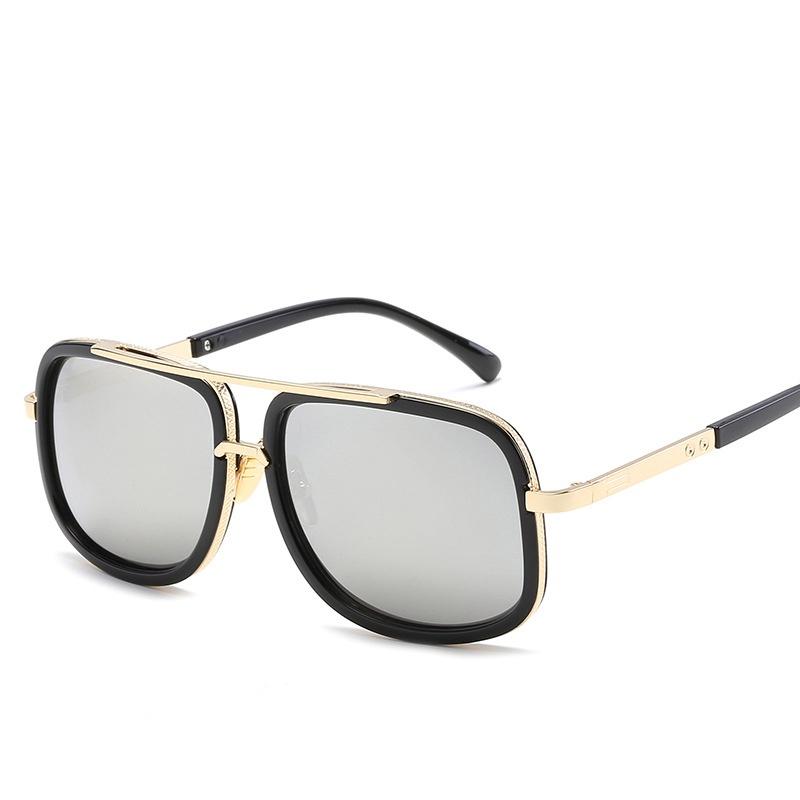 Vintage Retro Quadratische Sonnenbrille Für Damen Und Herren Mit Zeitlosem Design