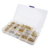 Electric Guitar Screw Kit Metal Screws Spring Strap Snap Assortment Set Repair FastenersGold