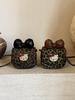 Leopard Print Cute Kitten Crossbody Bag for Girls - Lightweight, Small Backpack & Coin Purse