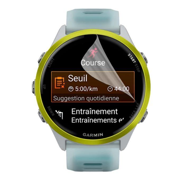 Protezione schermo per Garmin Forerunner 570 - 42mm [Confezione da 6] Pellicola Plastica Protettiva Resistente Ultra Sottile Phonillico® trasparente