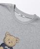 UCLA Unisex Lil Bear Oversized T-Shirt [M-Grau] (Uc6Stad)