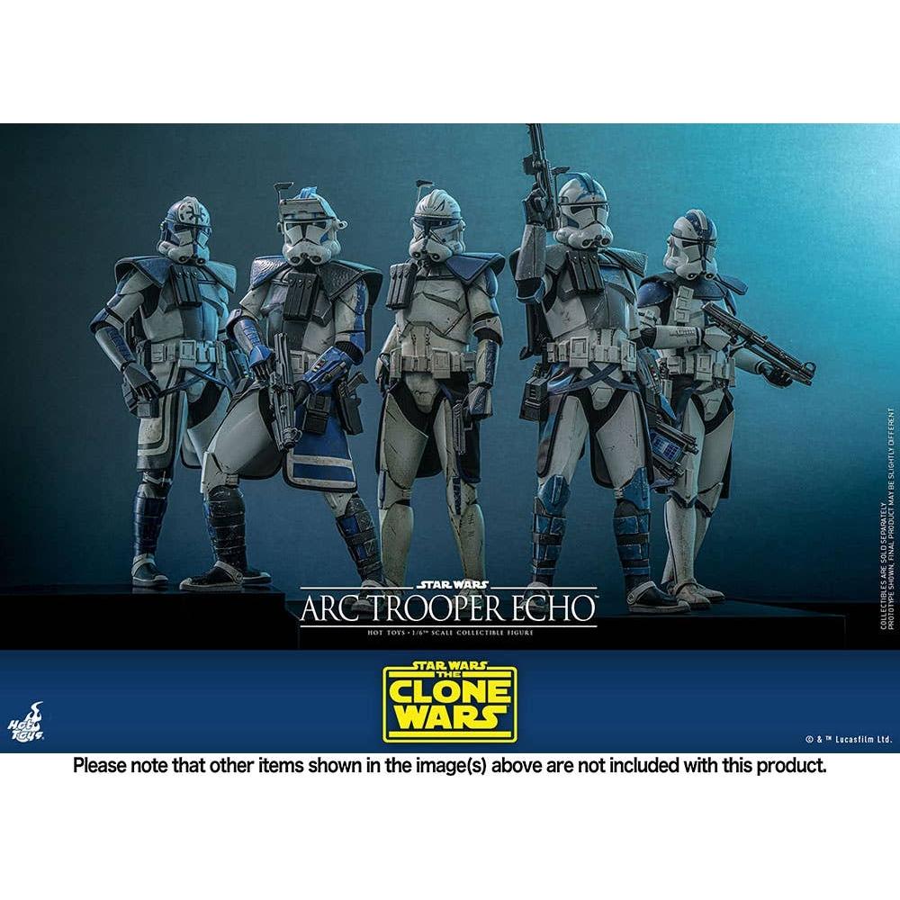 Star Wars 1 6 Television Masterpiece Scale Fully Poseable Figure  Arc Trooper Echo