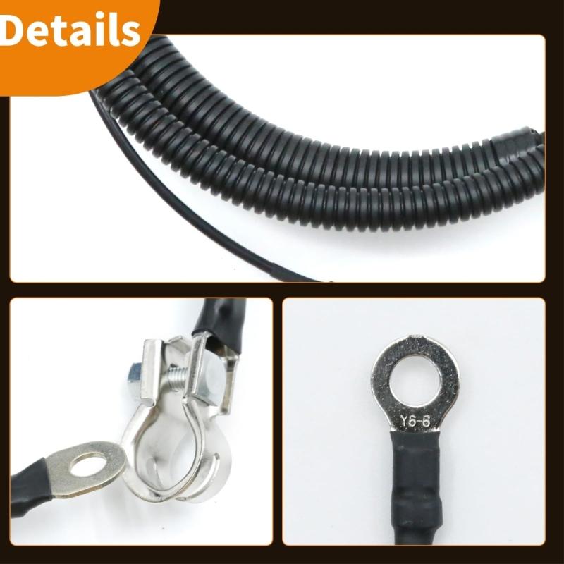 Universal Negative Battery Cable For 2007-2013 Vehicles High Current Capacity Long Lasting Durability 2LF32XE 19328099