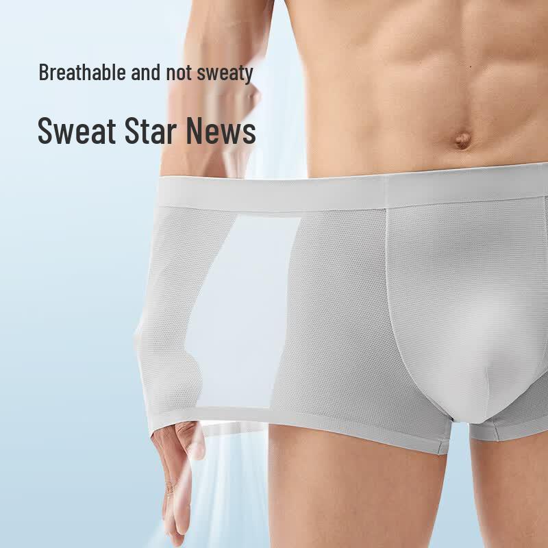 Jingdong Jingzao Ice Mesh Men's Boxer Briefs
