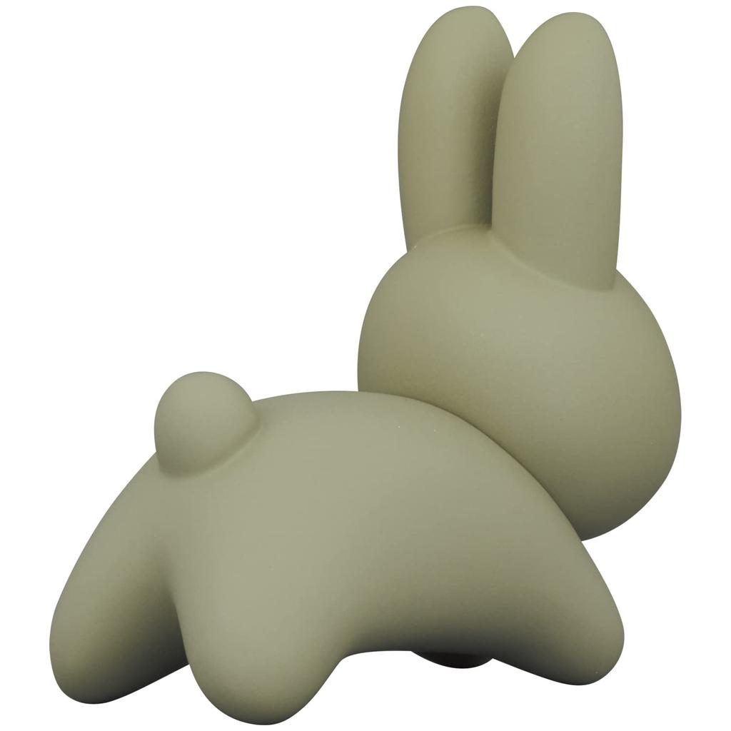 UDF Ultra Detail Figur 714 Dick Bruna Serie 6 Hasen Set von ca. 45mm Komplettfigur Nr.. (Grau) 2, Groß, Nicht-Maßstäblich, Bemalt,