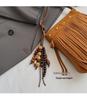 Autumn/Winter Retro Suede Tassel Ethnic Crossbody Bag