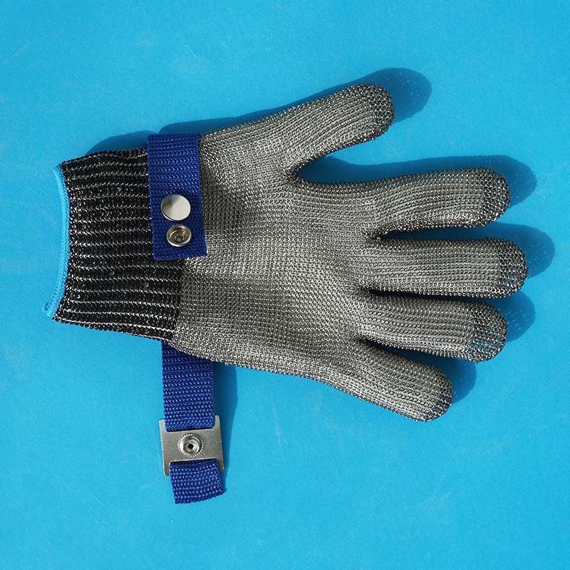 Food Grade 316 Stainless Steel Mesh Anti-cut Gloves ANSI A9 Use Safety Gloves