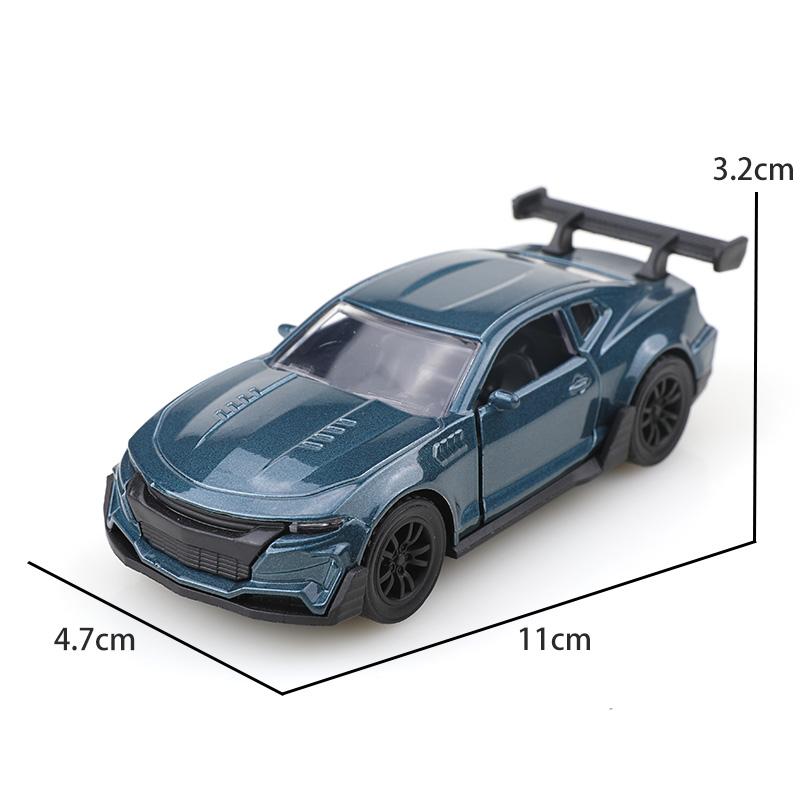 (Eingetütet) 1:38 Legierung Automodell Simulation Camaro Fahrzeug Pull-Back-Auto Ornamente Sammlung Spielzeug Für Jungen Kinder