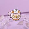 Capybara Whimsical Cat Frog Pin Cute Cartoon Animal Badge For Individualistic Touch Fashion