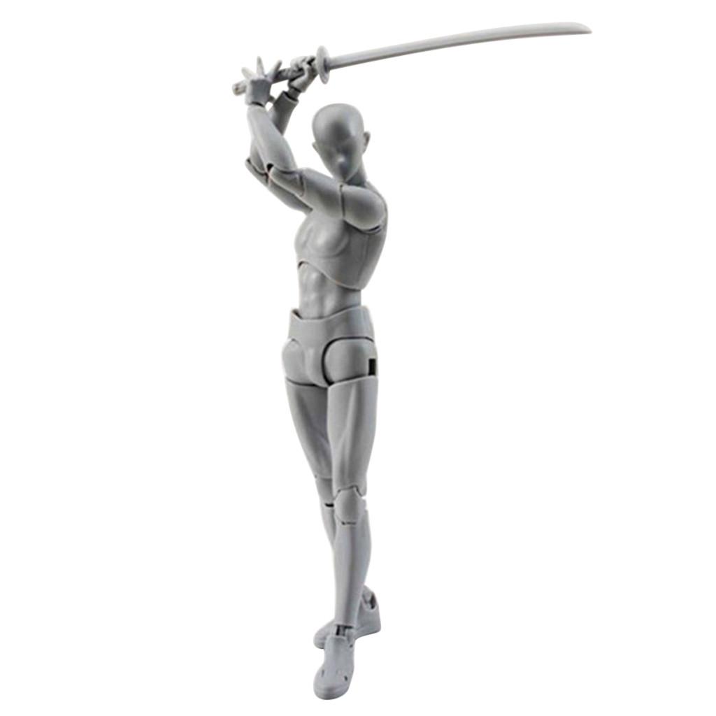Drawing Figures For Artists Action Figure Model Human Mannequin Man Woman Kits
