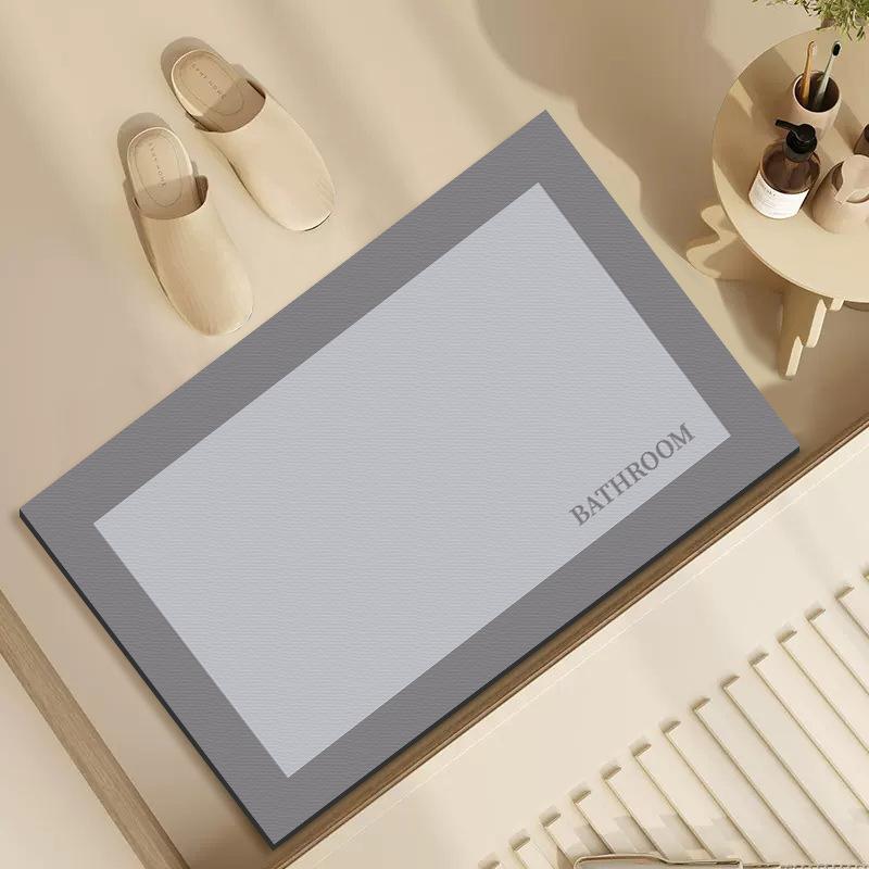 Koupelna Podložka do koupelny Koupelna Protiskluzová Nasákavá toaleta Pevné dveře Koupelna Diatom Bahno Rychleschnoucí podložka Koberec Koupelna