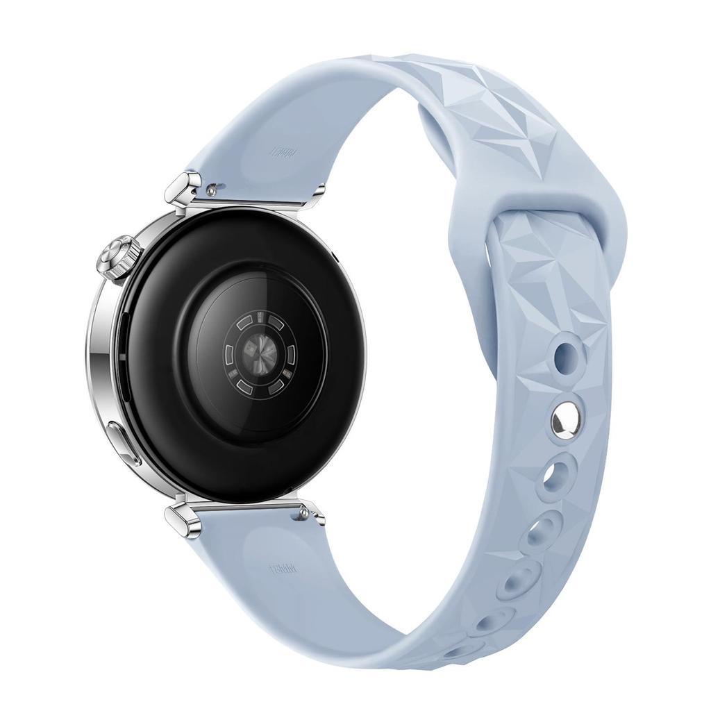 Silicone Ice Crystal Waist Watch Band for Huawei GT5/GT4/GT5PRO - 18MM