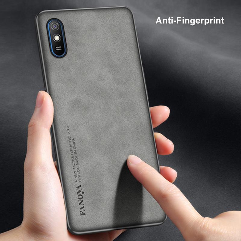 For Xiaomi Redmi 9A Case Luxury PU Leather Phone Case For Redmi 9i 9AT Back Cover Silicone Shockproof Full Protection Coque