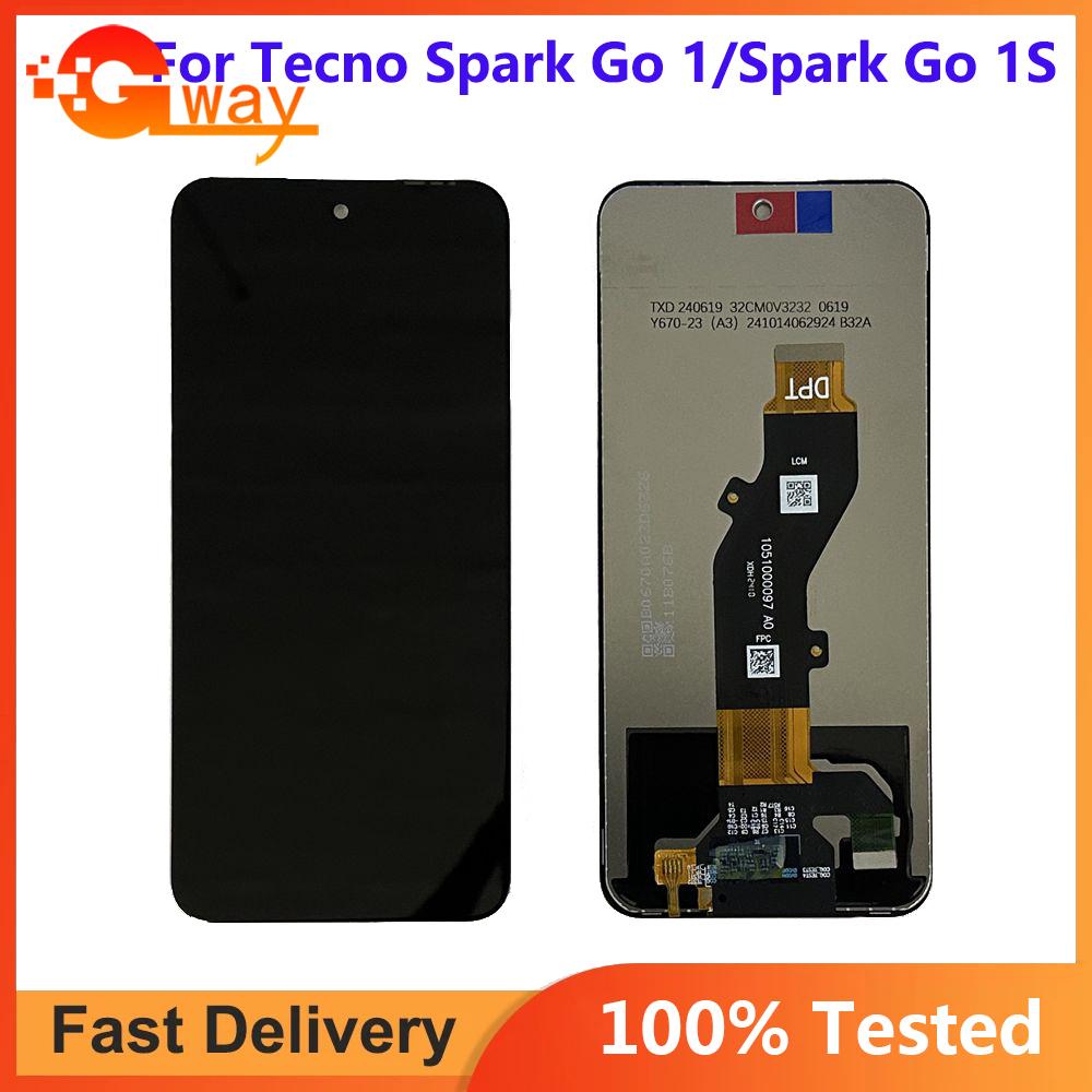 

LCD Screen and Digitizer Full Assembly For Tecno Spark Go 1S KL4h