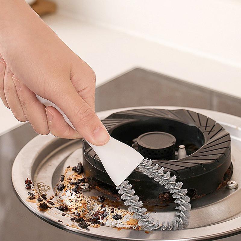 Grill Cleaning Brush Stove Cleaning Brush Kitchen Stove Cleaning Brush Crevice Cleaning Brush Sink Barbecue Grill Cleaning Brush