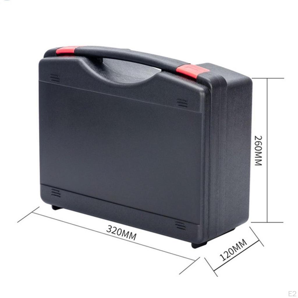 Tool Storage Box Organizer Wear Resistant Multifunctional Portable Container Case for