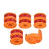 Replacement Spool and Line for String Trimmers Nylon Trimmer Spool Line Portable Practical Gardening Tool