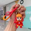 Figure Spiderman Deadpool Keyring Pendant Keychain Car Key Chain Key Ring Mobile Phone Bag Decor Jewelry Accessories Gift