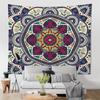 Wall Hanging Tapestry Simple Tapestry Mandala Series Wall Decoration Living Room Bedroom Ethnic Style Home Decoration