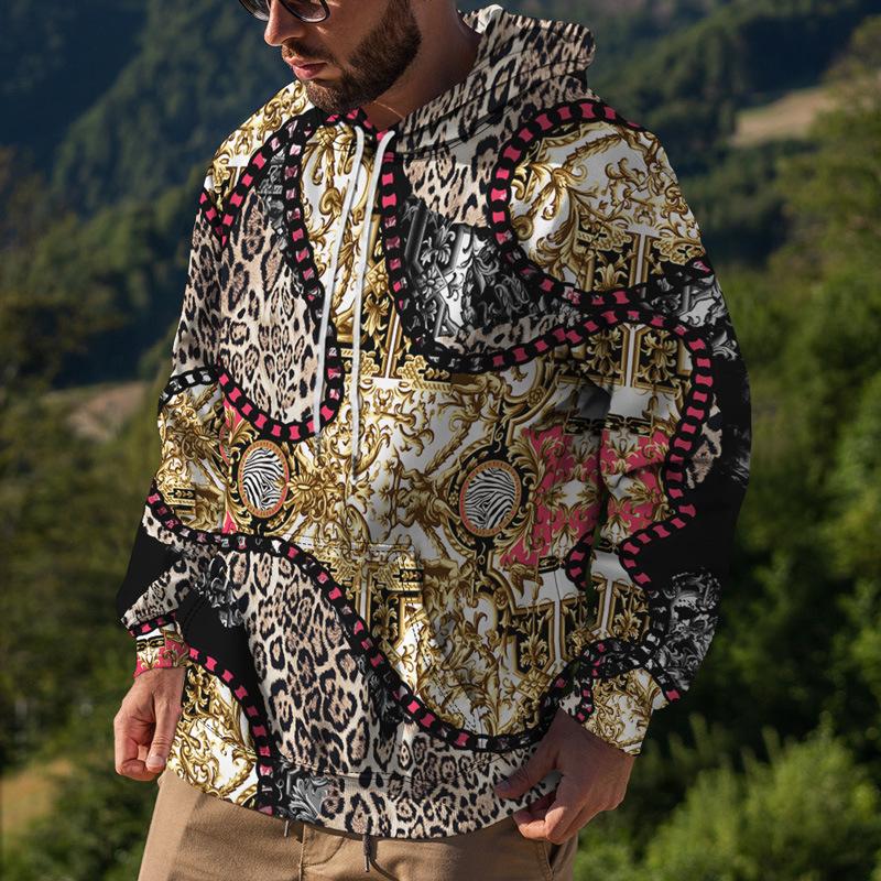 

Осенняя мужская тонкая толстовка с принтом красной цепочки, повседневная, удобная толстовка с 3D цифровой печатью для мужчин и женщин, бейсбольная форма для пар XS красный