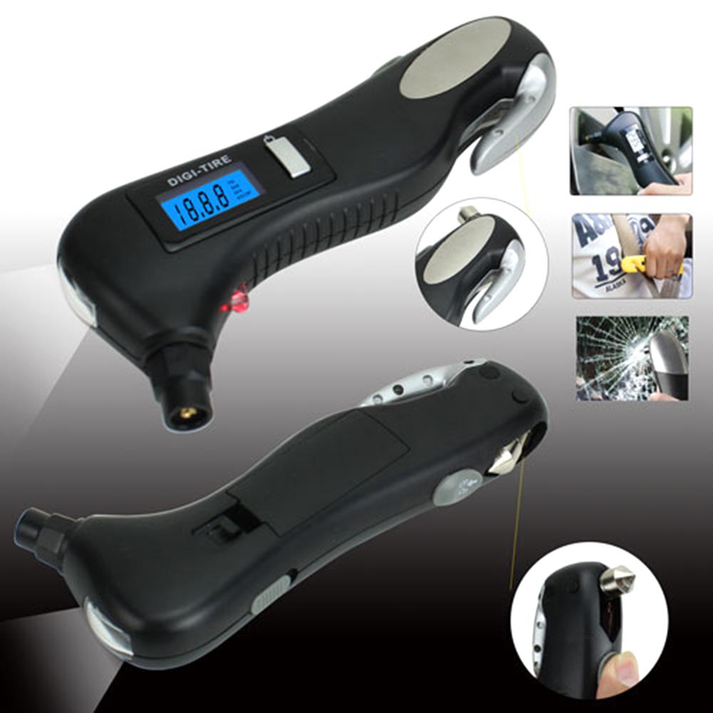 Vislone Manometro Digitale per Pneumatici Gonfiatore Digitale per Pneumatici Tester Misuratore