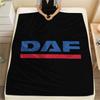 1PC DAF Patterned Flannel Blanket Suitable For All Seasons for Home Decor Warmth and Comfort Gifts Holiday Present