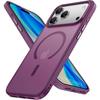 Protective Case - BOOLING - iPhone 17 Pro Max - Shockproof - Magnetic Ring - Burgundy